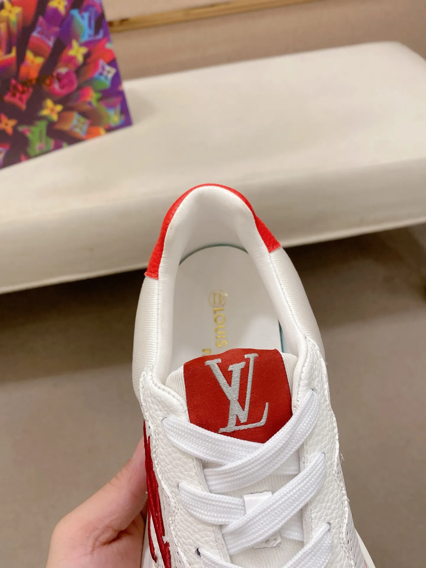 Men's shoes: 442💰🎉🎉LV~Louis Vuitton trendy men's shoes, new shipments, latest matching, the same style as the official website, super high quality, hot sales of the season [strong][strong][strong]Selected first-layer cowhide, comfortable sheepskin lining, original last, comfortable on the foot, wear-resistant rubber outsole, size: 38-44.